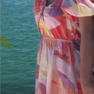 H&M Multicolor Abstract Dress